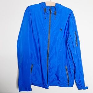 Nixon Blue Full Zip Jacket Men’s Size Large
